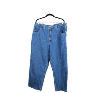 LL Bean Double L Jeans Natural Fit Hidden Comfort Stonewashed 38x30